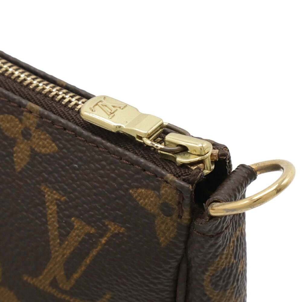 LOUIS VUITTON Brown Monogram Pochette Mini Bag - Picture 5 of 9